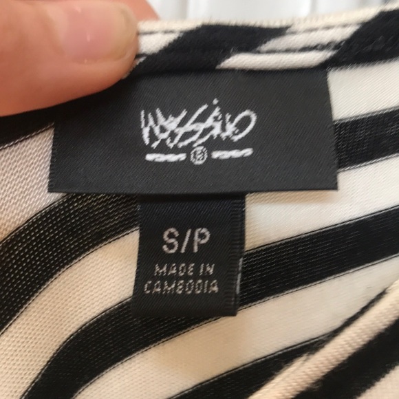 PIN STRIPED MAXI DRESS - Picture 4 of 5